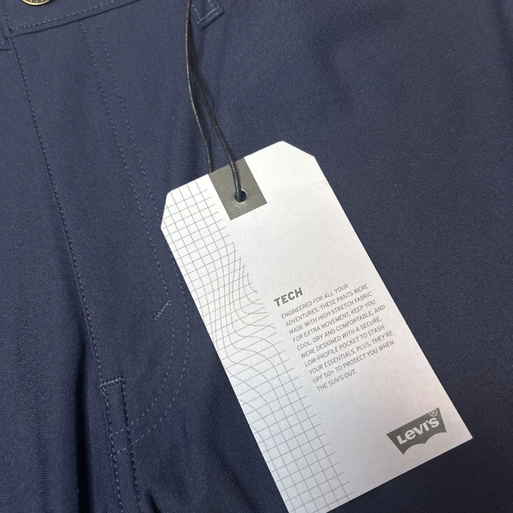 New Levi's Men's 511 Slim Tech‎ Five Pocket Pants - Picture 3 of 16